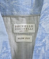 BRUNELLO CUCINELLI（ブルネロ　クチネリ）カジュアルシャツ 青 サイズ:L メンズ/2200606964289
