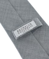 BRUNELLO CUCINELLI（ブルネロ　クチネリ）ネクタイ グレー サイズ:- メンズ/2200612689091