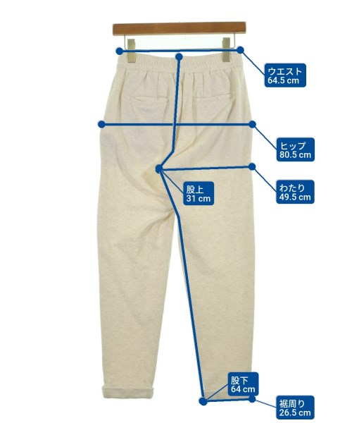 BRUNELLO CUCINELLI（ブルネロ　クチネリ）スウェットパンツ 白 サイズ:XS レディース/2200613592024