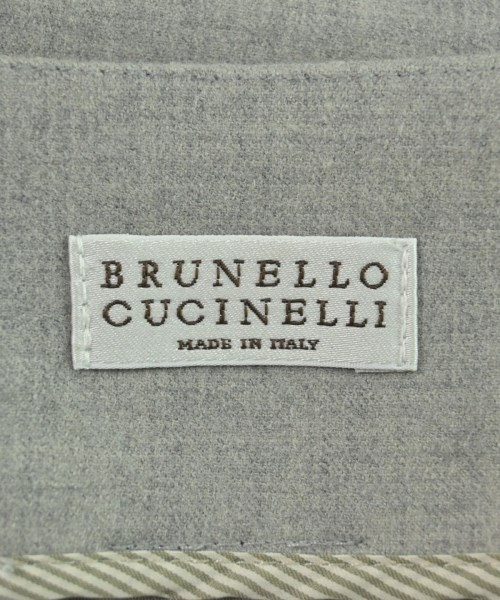 BRUNELLO CUCINELLI（ブルネロ　クチネリ）ひざ丈スカート グレー サイズ:42(M位) レディース/2200619658205