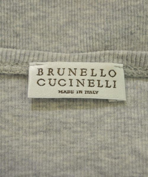 BRUNELLO CUCINELLI（ブルネロ　クチネリ）Tシャツ・カットソー グレー サイズ:-(XS位) レディース/2200615989013
