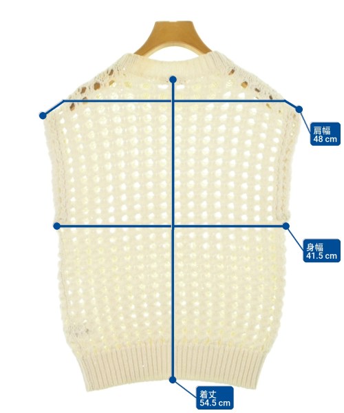 BRUNELLO CUCINELLI（ブルネロ　クチネリ）ニット・セーター 白 サイズ:XS レディース/2200620750042