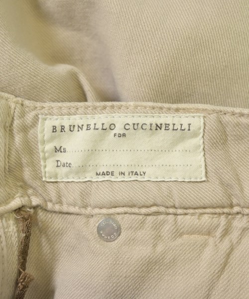 BRUNELLO CUCINELLI（ブルネロ　クチネリ）ショートパンツ ベージュ サイズ:36(XS位) レディース/2200620750134