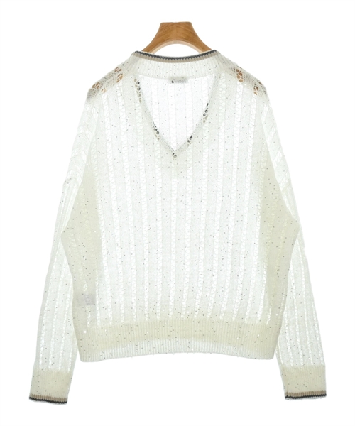 BRUNELLO CUCINELLI（ブルネロ　クチネリ）ニット・セーター 白 サイズ:S レディース/2200607736021