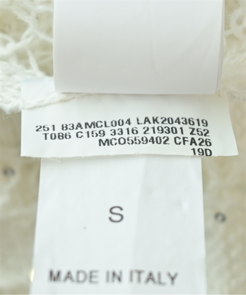 BRUNELLO CUCINELLI（ブルネロ　クチネリ）ニット・セーター 白 サイズ:S レディース/2200607736021