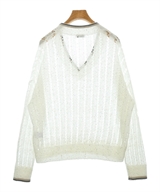BRUNELLO CUCINELLI（ブルネロ　クチネリ）ニット・セーター 白 サイズ:S レディース/2200607736021