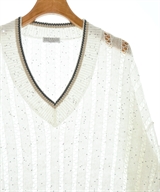 BRUNELLO CUCINELLI（ブルネロ　クチネリ）ニット・セーター 白 サイズ:S レディース/2200607736021