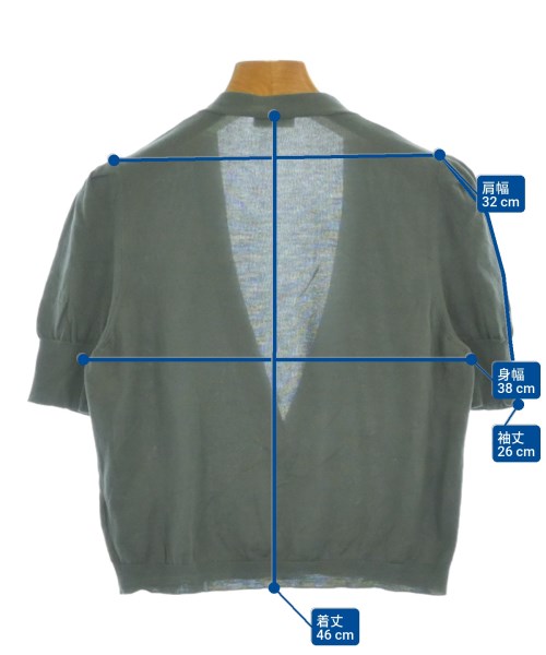 BRUNELLO CUCINELLI（ブルネロ　クチネリ）カーディガン 緑 サイズ:L レディース/2200673138033