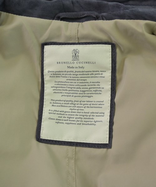 BRUNELLO CUCINELLI（ブルネロ　クチネリ）ダウンジャケット/ダウンベスト 紺 サイズ:M メンズ/2200668074193