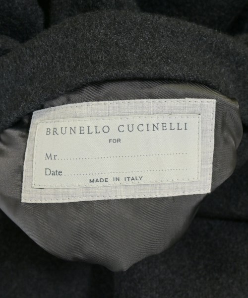 BRUNELLO CUCINELLI（ブルネロ　クチネリ）チェスターコート 紺 サイズ:46(M位) メンズ/2200678217016