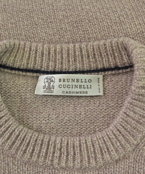 BRUNELLO CUCINELLI（ブルネロ　クチネリ）ニット・セーター ピンク サイズ:46(M位) メンズ/2200678217054