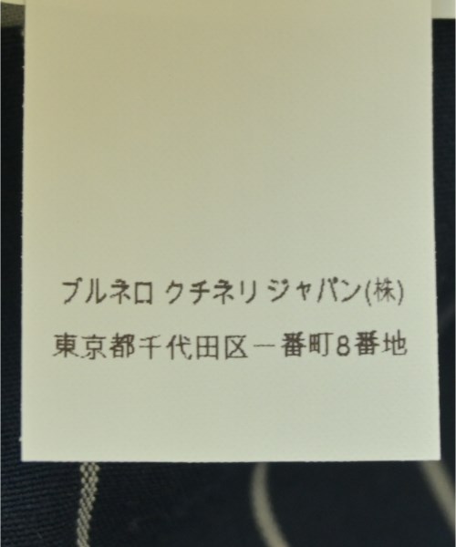BRUNELLO CUCINELLI（ブルネロ　クチネリ）ビジネス 紺 サイズ:44(S位)/44(S位) メンズ/2200693646013