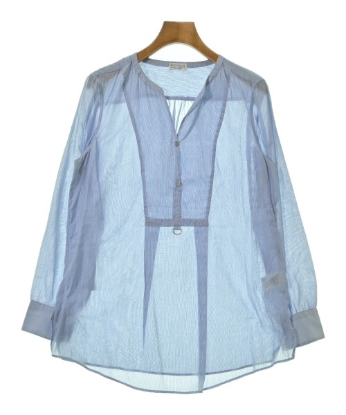 BRUNELLO CUCINELLI(ブルネロ　クチネリ)ブラウス 青 サイズ:M/2200694813049