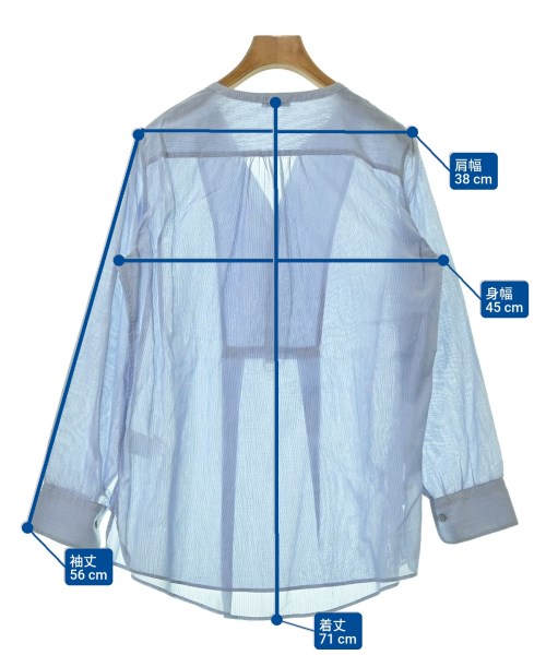 BRUNELLO CUCINELLI（ブルネロ　クチネリ）ブラウス 青 サイズ:M レディース/2200694813049