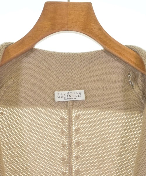 BRUNELLO CUCINELLI（ブルネロ　クチネリ）カーディガン ベージュ サイズ:M レディース/2200690000054