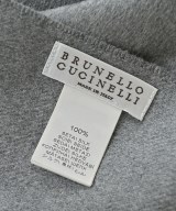 BRUNELLO CUCINELLI（ブルネロ　クチネリ）ストール グレー サイズ:- レディース/2200697590022
