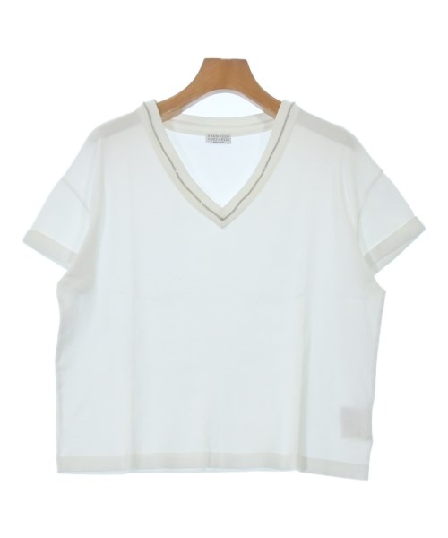 BRUNELLO CUCINELLI(ブルネロ　クチネリ)Tシャツ・カットソー 白 サイズ:L/2200697590084