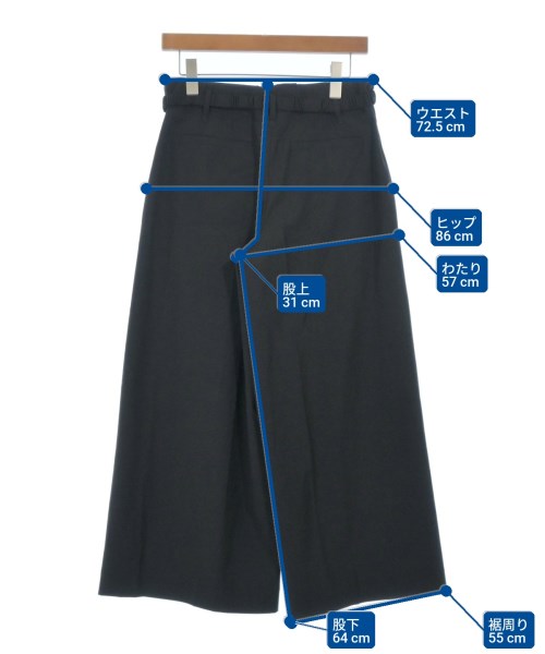 BRUNELLO CUCINELLI（ブルネロ　クチネリ）スラックス 黒 サイズ:S レディース/2200697590152