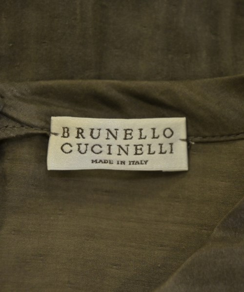 BRUNELLO CUCINELLI（ブルネロ　クチネリ）ワンピース 茶 サイズ:L レディース/2200697590169