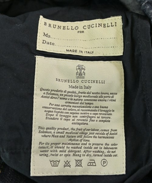 BRUNELLO CUCINELLI（ブルネロ　クチネリ）デニムパンツ 紺 サイズ:36(S位) レディース/2200697590183