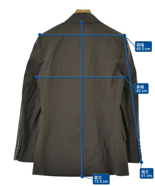 BRUNELLO CUCINELLI（ブルネロ　クチネリ）テーラードジャケット 茶 サイズ:38(S位) レディース/2200697672049