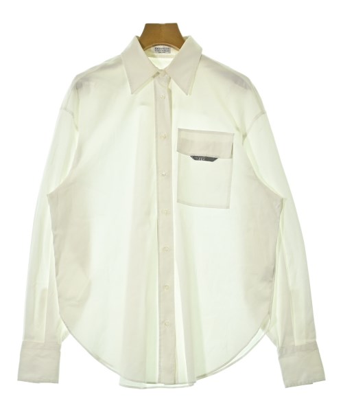 BRUNELLO CUCINELLI(ブルネロ　クチネリ)カジュアルシャツ 白 サイズ:S/2200697672063
