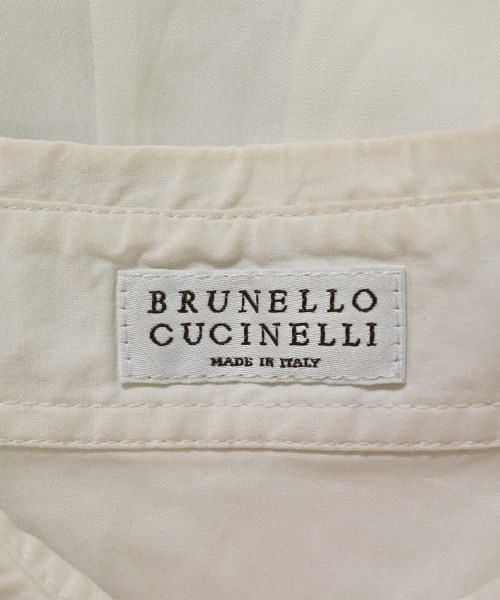 BRUNELLO CUCINELLI（ブルネロ　クチネリ）カジュアルシャツ 白 サイズ:S レディース/2200697672063