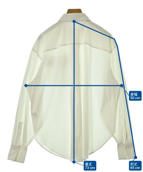 BRUNELLO CUCINELLI（ブルネロ　クチネリ）カジュアルシャツ 白 サイズ:S レディース/2200697672063