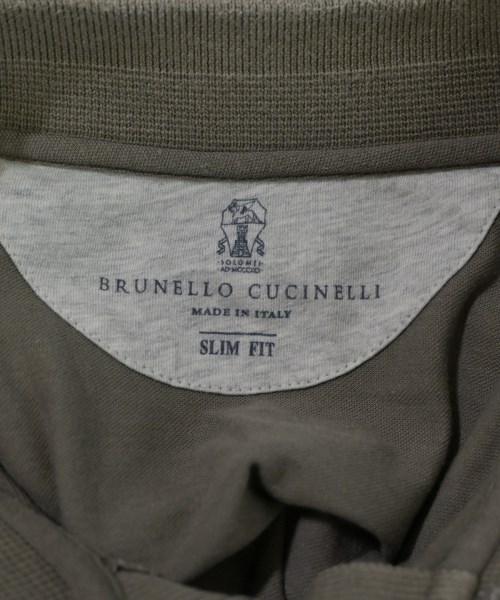 BRUNELLO CUCINELLI（ブルネロ　クチネリ）ポロシャツ グレー サイズ:M メンズ/2200698168022