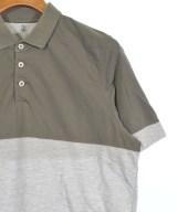 BRUNELLO CUCINELLI（ブルネロ　クチネリ）ポロシャツ グレー サイズ:M メンズ/2200698168022