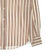BRUNELLO CUCINELLI（ブルネロ　クチネリ）カジュアルシャツ 茶 サイズ:M メンズ/2200698247147