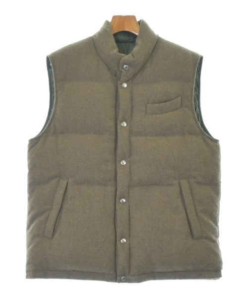 BRUNELLO CUCINELLI(ブルネロ　クチネリ)ダウンジャケット/ダウンベスト 茶 サイズ:XL/2200698567207