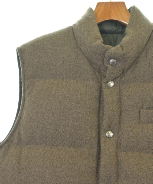 BRUNELLO CUCINELLI（ブルネロ　クチネリ）ダウンジャケット/ダウンベスト 茶 サイズ:XL メンズ/2200698567207