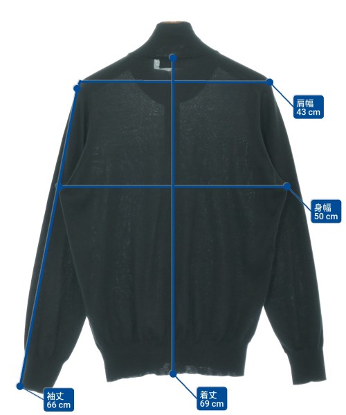 BRUNELLO CUCINELLI（ブルネロ　クチネリ）カーディガン 黒 サイズ:50(XL位) メンズ/2200694592272