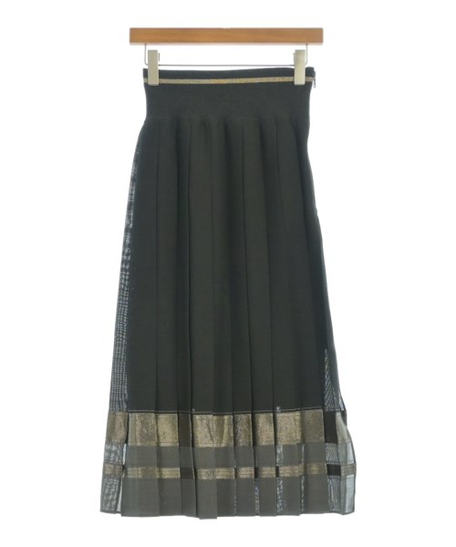 BRUNELLO CUCINELLI(ブルネロ　クチネリ)ロング・マキシ丈スカート グレー サイズ:36(XS位)/2200700921058