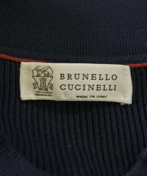 BRUNELLO CUCINELLI（ブルネロ　クチネリ）ニット・セーター 紺 サイズ:52(XXL位) メンズ/2200649644278