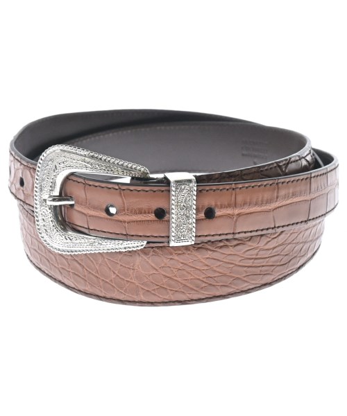 BRUNELLO CUCINELLI(ブルネロ　クチネリ)ベルト 茶 サイズ:95/2200651033091