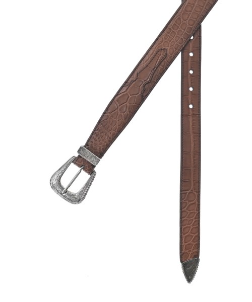 BRUNELLO CUCINELLI（ブルネロ　クチネリ）ベルト 茶 サイズ:95 メンズ/2200651033091