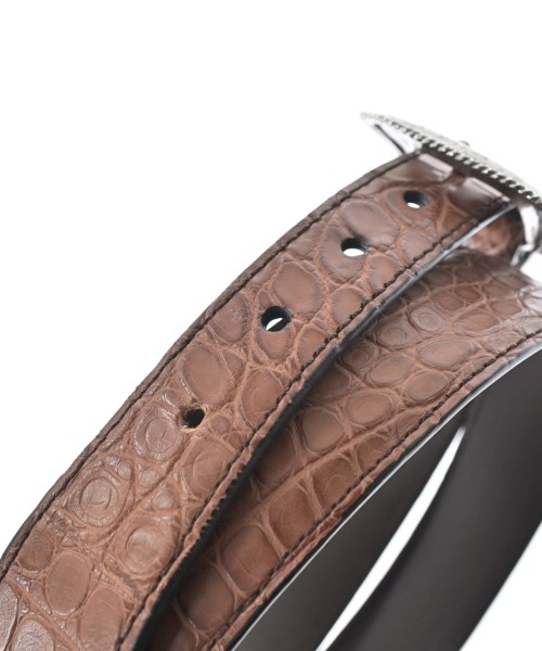 BRUNELLO CUCINELLI（ブルネロ　クチネリ）ベルト 茶 サイズ:95 メンズ/2200651033091