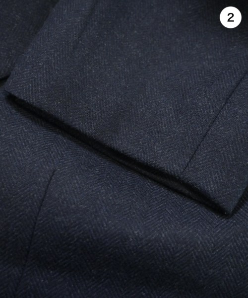 BRUNELLO CUCINELLI（ブルネロ　クチネリ）テーラードジャケット 紺 サイズ:-(M位) メンズ/2200651033114