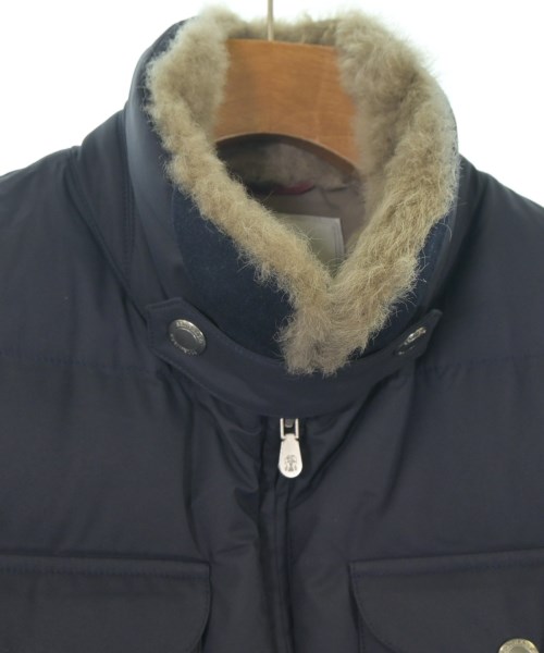 BRUNELLO CUCINELLI（ブルネロ　クチネリ）ダウンジャケット/ダウンベスト 紺 サイズ:S メンズ/2200658704017