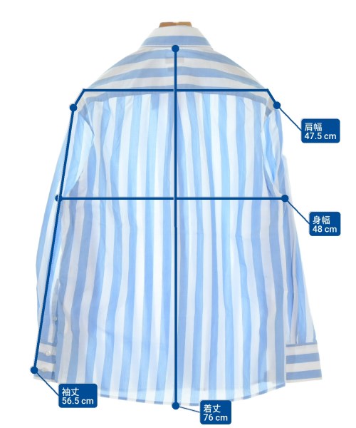 BRUNELLO CUCINELLI（ブルネロ　クチネリ）カジュアルシャツ 青 サイズ:L メンズ/2200658704055