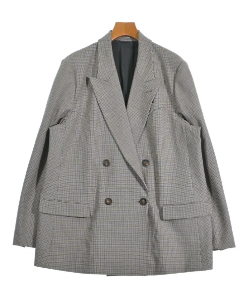 BRUNELLO CUCINELLI(ブルネロ　クチネリ)テーラードジャケット 茶 サイズ:52(XXL位)/2200661882016