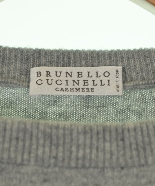 BRUNELLO CUCINELLI（ブルネロ　クチネリ）ニット・セーター グレー サイズ:XS レディース/2200659160140