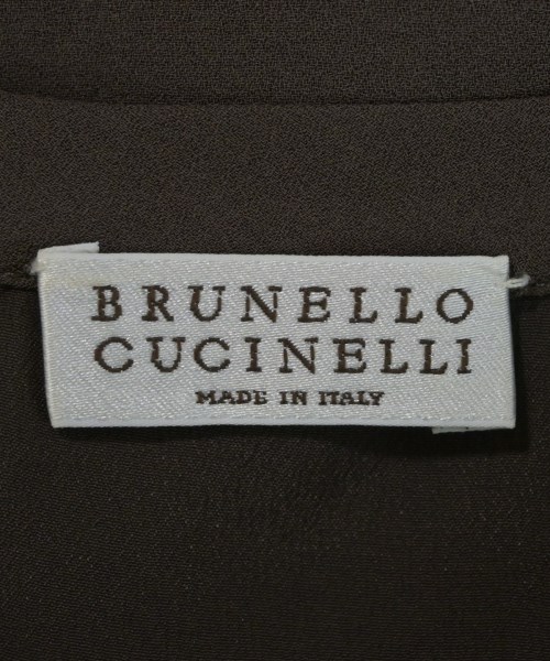 BRUNELLO CUCINELLI（ブルネロ　クチネリ）ワンピース 茶 サイズ:XS レディース/2200709283058