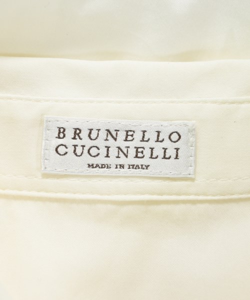BRUNELLO CUCINELLI（ブルネロ　クチネリ）カジュアルシャツ 白 サイズ:S レディース/2200709283119