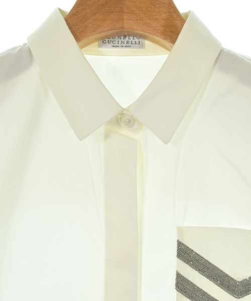 BRUNELLO CUCINELLI（ブルネロ　クチネリ）カジュアルシャツ 白 サイズ:S レディース/2200709283119