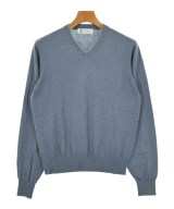 BRUNELLO CUCINELLI（ブルネロ　クチネリ）ニット・セーター 青 サイズ:44(S位) メンズ/2200715207390