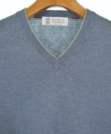 BRUNELLO CUCINELLI（ブルネロ　クチネリ）ニット・セーター 青 サイズ:44(S位) メンズ/2200715207390