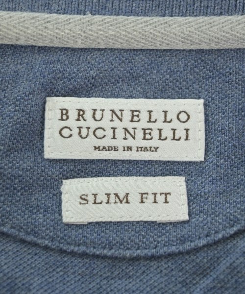 BRUNELLO CUCINELLI（ブルネロ　クチネリ）ポロシャツ 青 サイズ:XS メンズ/2200715207550